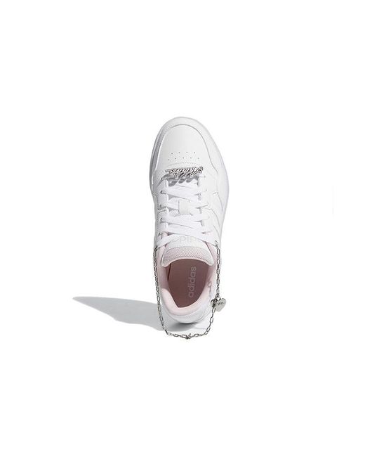 Adidas White (Wmns) Hoops 3.0 Shoes