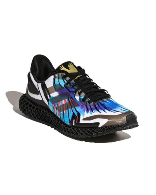 Adidas Black Alphaedge 4D Run Multi' for men