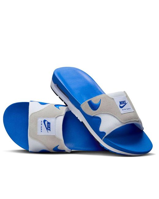 Nike Blue Air Max 1 Slide for men