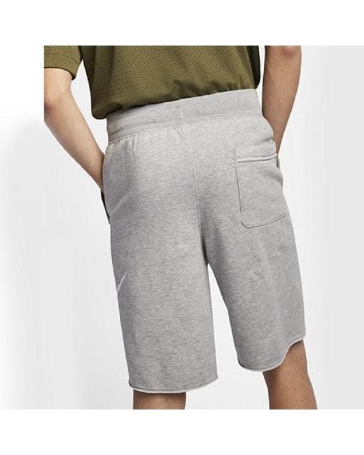 Nike White Sportswear Loose Running Sports Shorts for men