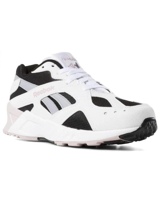 Reebok White Aztrek 'Lilac' for men