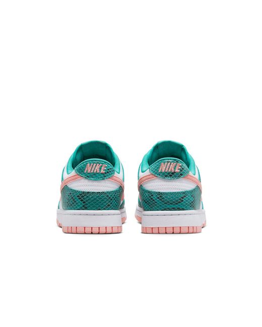 Nike Blue Dunk Low 'Washed Snakeskin' for men
