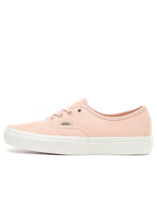 Vans Pink Authentic 'Woven Check for men