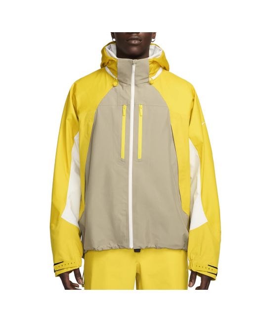 Nike Yellow X Nocta Drake 'Art Bala Tech Jacket 'Vivid Sulfur' for men