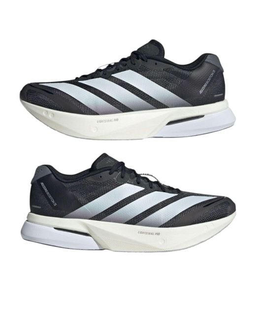 Adidas Black Adizero Boston 13 for men