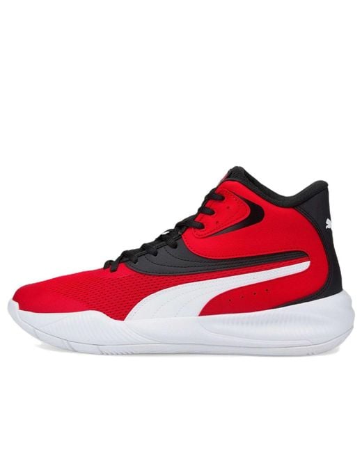 PUMA Red Triple Mid 'High Risk' for men