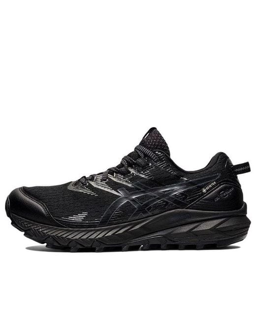 Asics Black Gel-trabuco 10 Gtx Trail Running Shoes