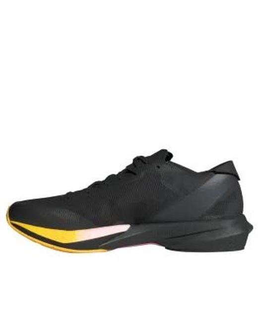 Adidas Black Adizero Adios 8 'Core Zero Metalic Spark' for men