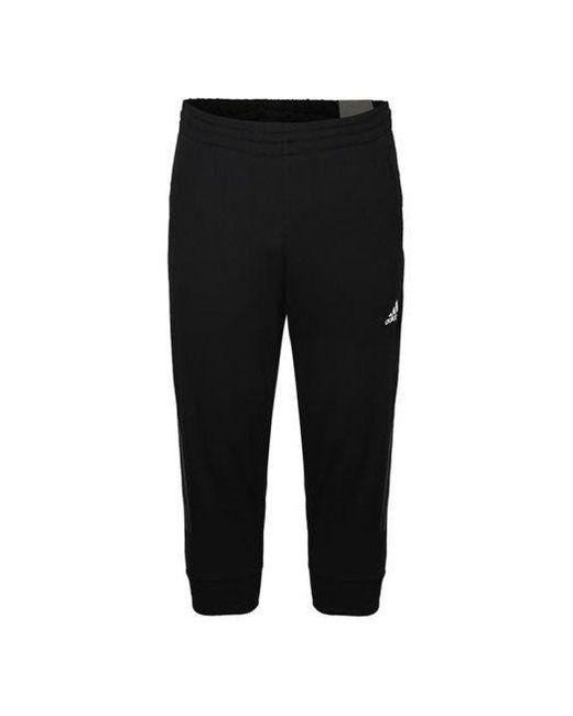 Adidas Black Ai Pnt 34 Lwft Sports Woven Long Pants for men