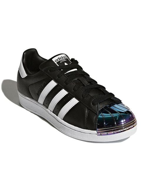 Adidas Black (Wmns) Superstar Metal Toe