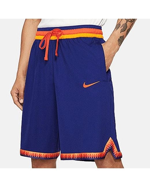 Nike Blue Dri-Fit Dna Basketball/Short for men