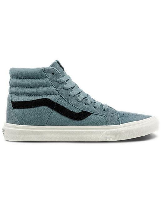 Vans Blue Sk8-Hi Retro Casual Skate Shoes
