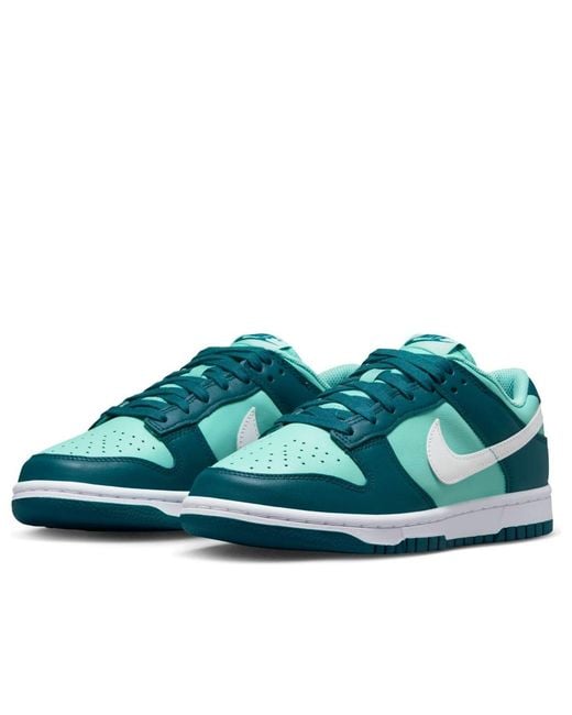 Nike Blue Dunk Low Womens Shoes Size - 8