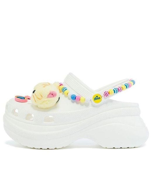 CROCSTM White (Wmns) Nana With Room1042 X Cat Sports Sandals