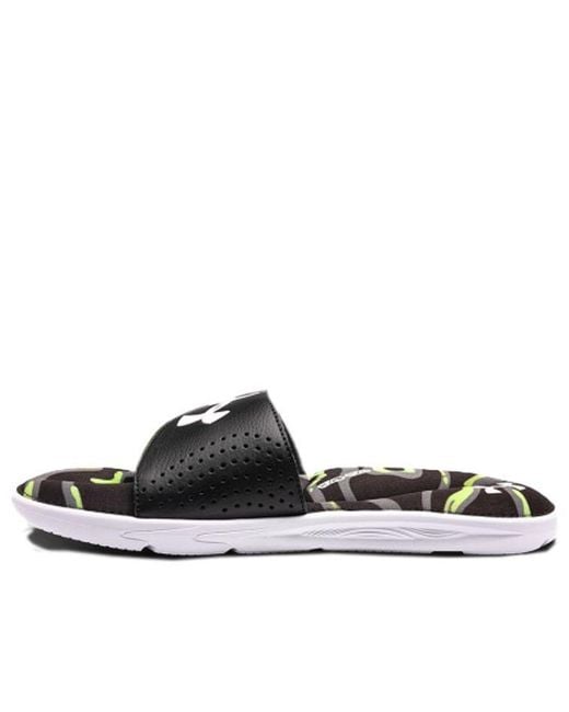 Under Armour Black Ignite Morph Dpm Vi Slippers for men