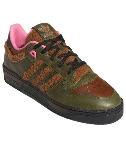 Adidas Brown X The Simpsons Rivalry Low 'Werewolf Flanders' for men