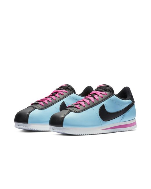 Nike Blue Cortez Basic Leather 'South Beach' for men