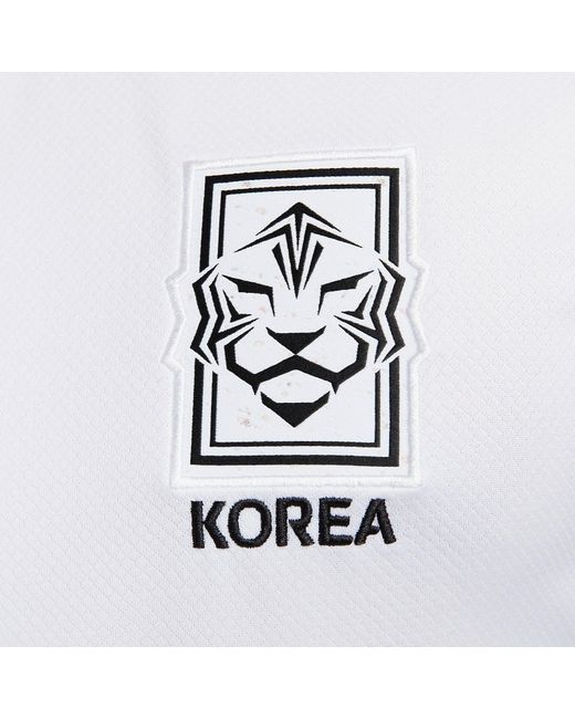 Nike White Dri Fit South Korea 2023 Stadium Away Jersey Global' for men