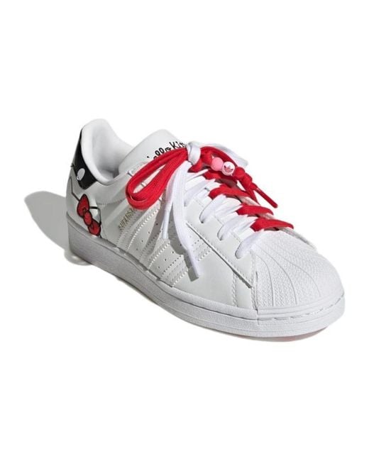 Adidas White (Wmns) Hello Kitty X Superstar Bliss'