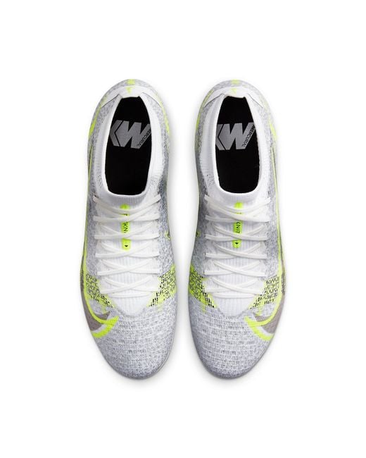 Nike Green Mercurial Vapor 14 Pro Fg 'Metallic Volt' for men