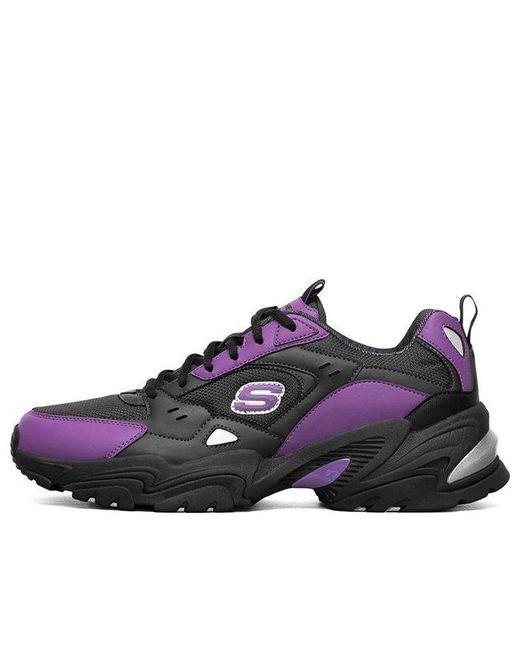 Skechers d lites store mens purple