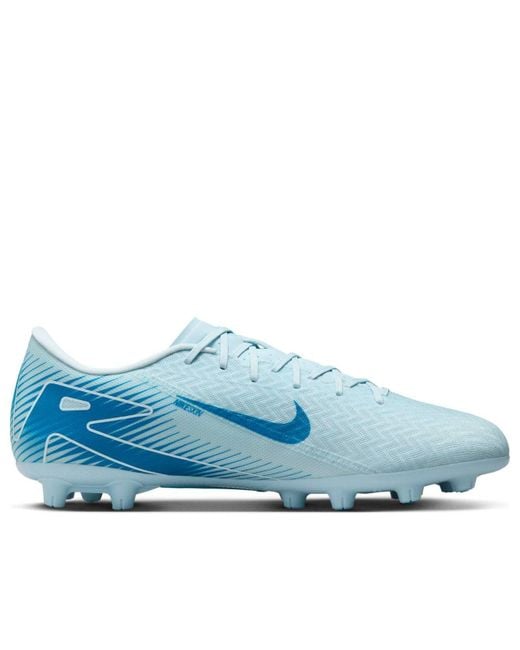 Nike Blue Mercurial Vapor 16 Academy Multi-Ground Low-Top Soccer Cleats for men