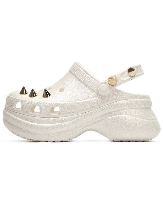 CROCSTM White (Wmns) Outdoor Beach Sports Slippers