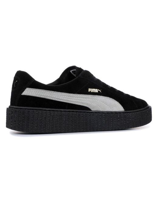 PUMA Black Fenty X Suede Creepers for men