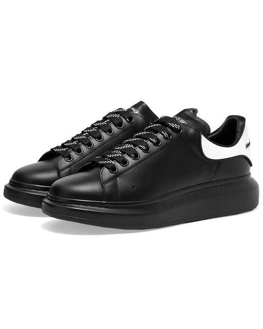 McQueen Black Oversized Sneaker for men