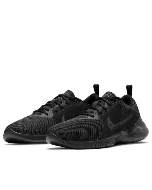 Nike Black Flex Experience Run 10 Dark Smoke' for men