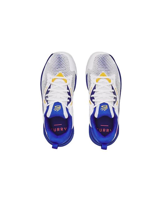 Under Armour Blue Curry 3 Hovr Splash Team Royal' for men
