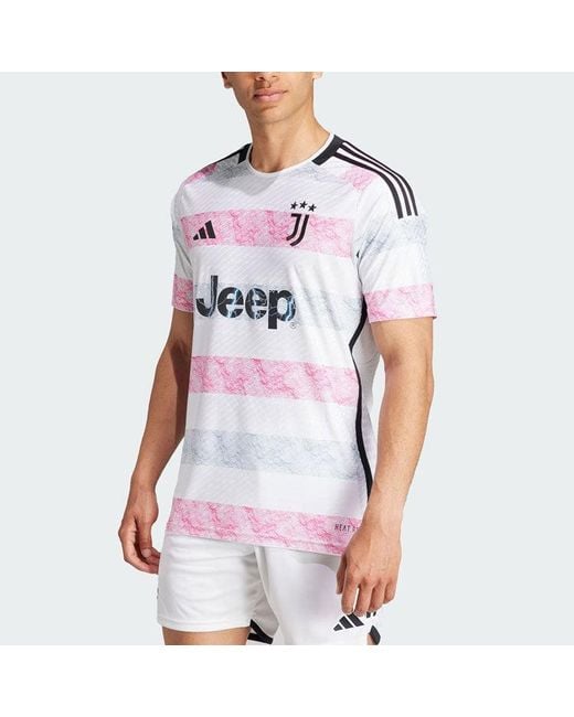 Adidas Purple Juventus 23/24 Away Authentic Jersey for men