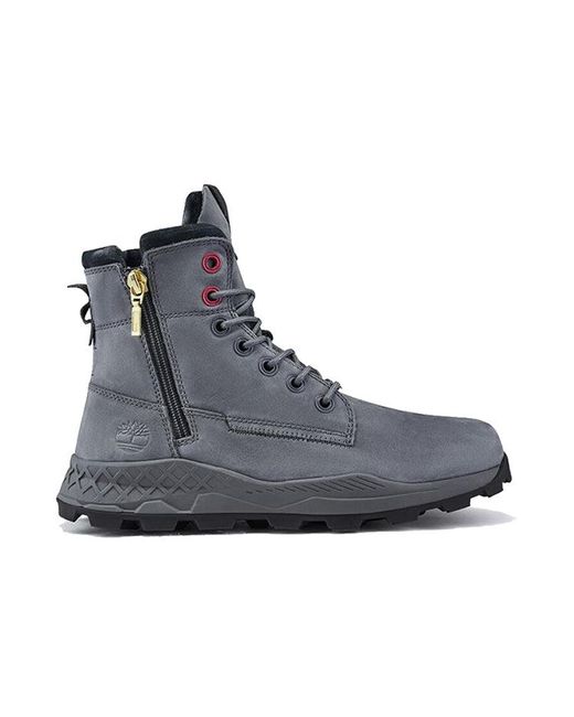 Timberland Blue Brooklyn Side Zip Boots 'Medium Nubuck' for men