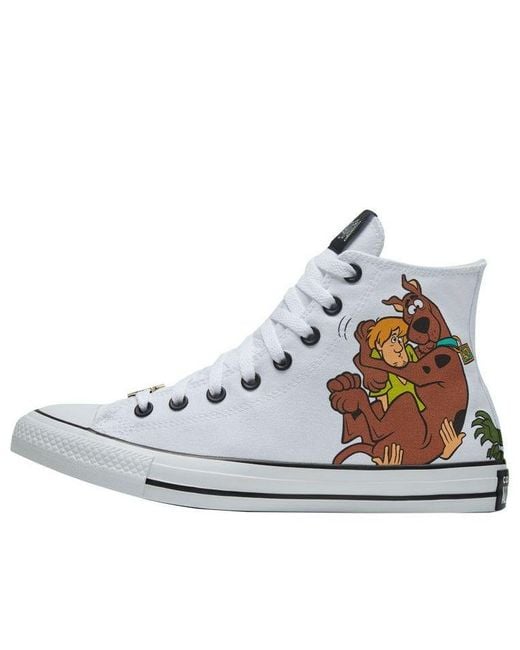 Converse White Scooby-Doo X Chuck Taylor All Star High 'The Gang And Villains' for men