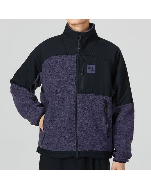 Under Armour Blue Mission Boucle Full-Zip Jacket for men