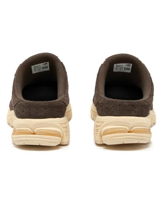 New Balance Brown 2002R Mule for men