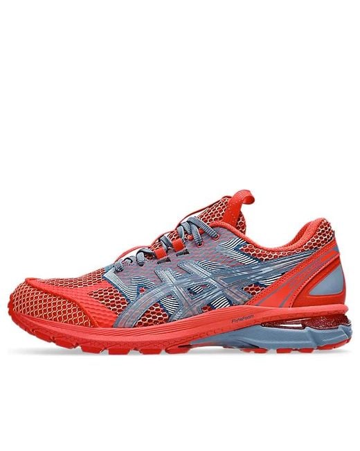 Asics Red Us4-S Gel-Terrain 'Classic Wood Crepe' for men