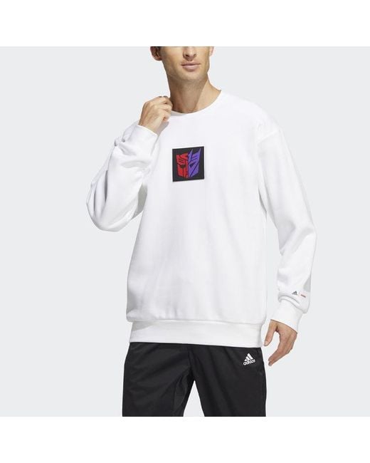 adidas X Transformers Crossover Limited Pattern Printing Round Neck ...
