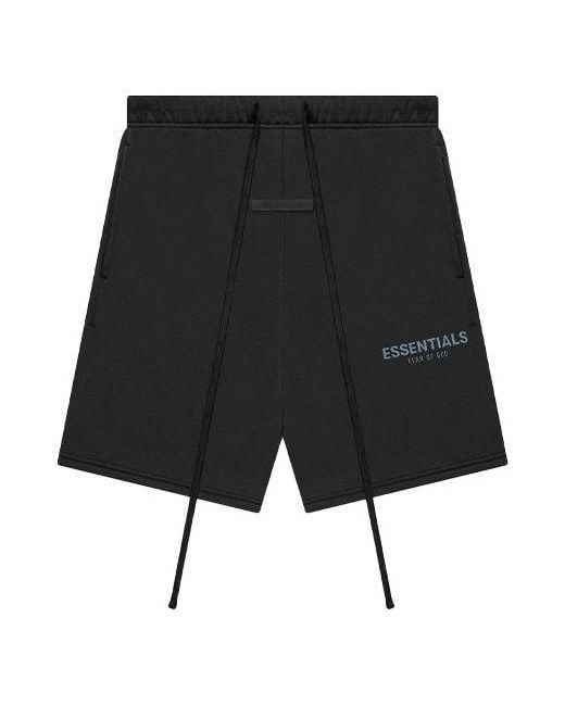 Fear Of God Black Ss21 Sweatshort for men