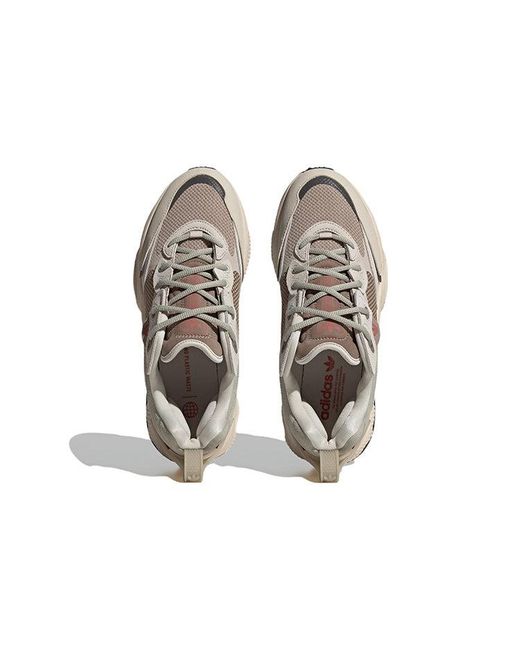 Adidas White Originals Ozweego Meta Shoes Light' for men