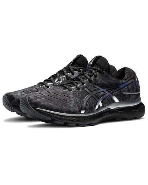 Asics Black Gel-Nimbus 24 Platinum 'Carrier Pure' for men