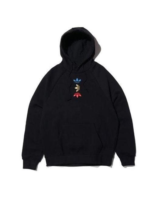 Adidas Blue Adicolor Hoodie for men
