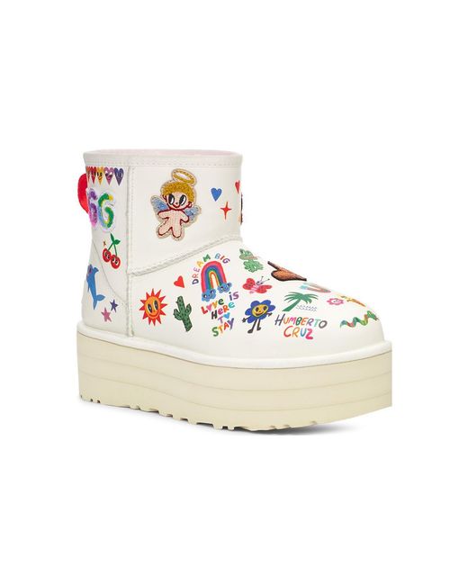 Ugg Metallic (Wmns) Classic Mini Boot 'Humberto Cruz Pop Sketch'
