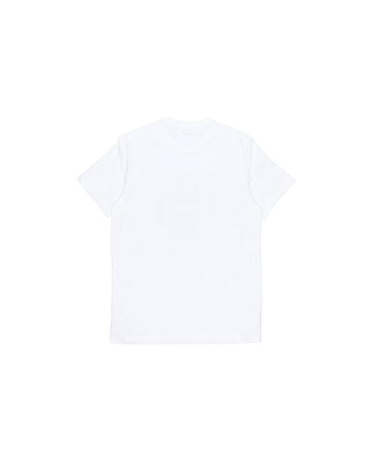 Adidas White Harden Logo Tee Basketball Sports Short-Sleeve Tee for men
