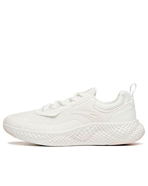 Anta White (Wmns) Running Series Sneakers
