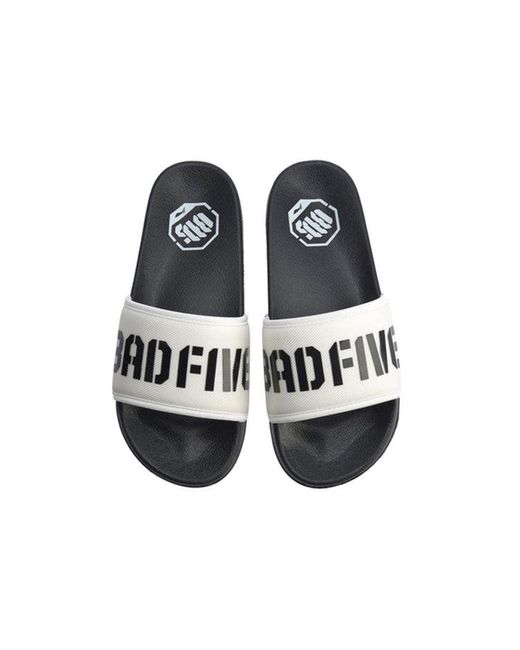 Li-ning White Bd5 Slide Basketball Slippers for men