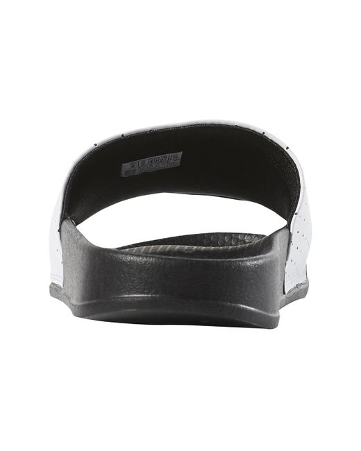 Reebok Black Classic Slide Soft Sole Cozy Flat Heel Sports Slippers