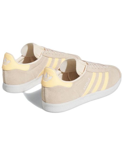 Adidas White (Wmns) Gazelle Shoes 'Bliss Cloud'