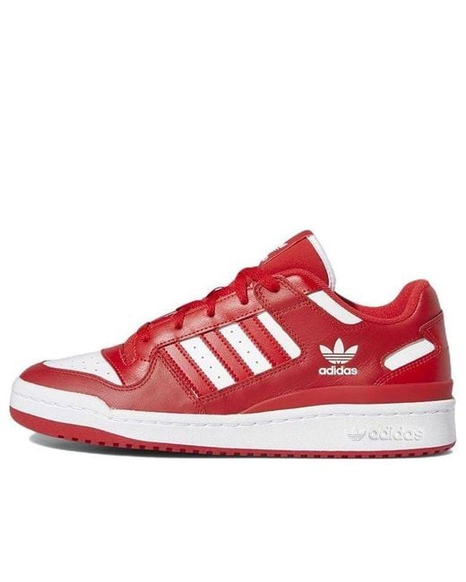 Adidas Red Forum Low 'Scarlet' for men