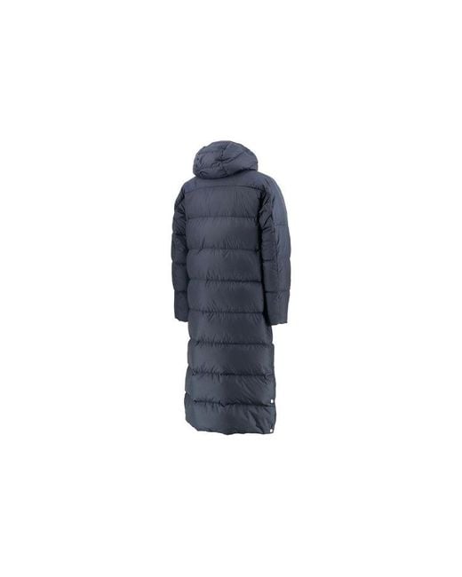 Adidas Blue Sports Windproof Stay Warm Hooded Down Jacket for men